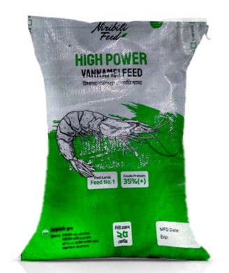 High Power Vannamei Feed packaging